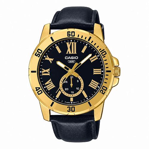Casio Enticer MTP-VD200GL-1BUDF Gold Men's Watch