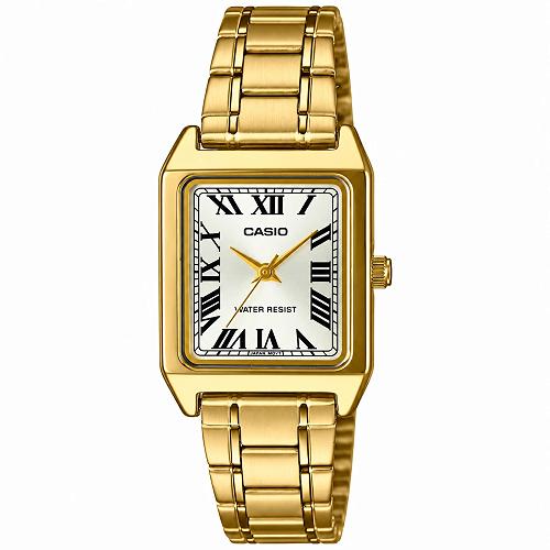 Casio LTP-V007G-9BUDF Gold Rectangular Women's Watch