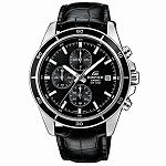 Casio Edifice EFR-526L-1AVUDF Leather Men's Watch