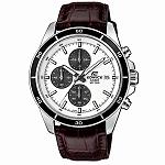 Casio Edifice EFR-526L-7AVUDF Leather Chronograph Men's Watch