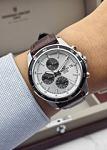 Casio Edifice EFR-526L-7AVUDF Leather Chronograph Men's Watch