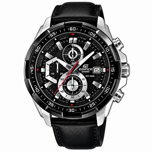 Casio Edifice EFR-539L-1AVUDF Chronograph Men's Leather Watch