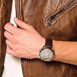 Casio Edifice EFR-539L-5AVUDF Brown Leather Chronograph Men’s Watch