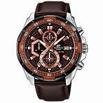 Casio Edifice EFR-539L-5AVUDF Brown Leather Chronograph Men’s Watch