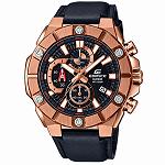 Casio Edifice EFR-569BL-1AVUDF Men's Leather Watch
