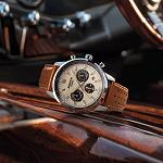 Casio Edifice EFR-575L-7ADF Leather Men's Watch