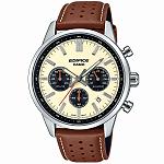 Casio Edifice EFR-575L-7ADF Leather Men's Watch
