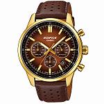 Casio Edifice EFR-575CL-5ADF Brown Leather Men's Watch