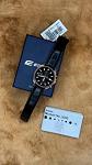 Casio Edifice EFV-610ECL-1AUDF Men's Leather Chronograph Watch