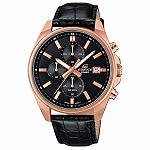 Casio Edifice EFV-610ECL-1AUDF Men's Leather Chronograph Watch