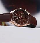 Casio Edifice EFV-650CL-5AVUDF Leather Chronograph Men's Watch