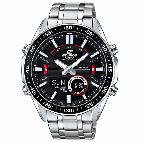 Casio Edifice EFV-C100D-1AVDF Ana-Digi Stainless Steel Men's Watch