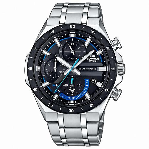 Casio Edifice EQS-920DB-1BVUDF Solar Chronograph Watch