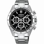 Seiko SBTR013 Spirit Black Dial Quartz Chronograph Men's Watch