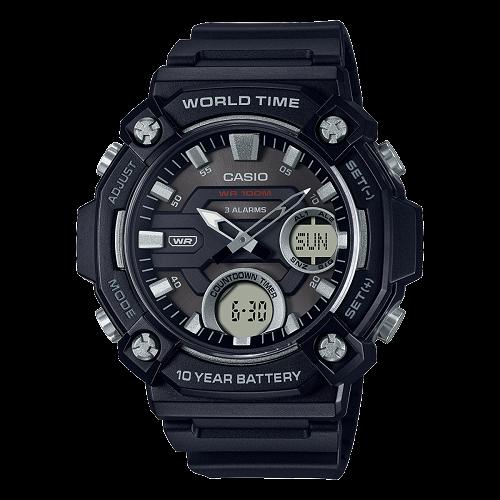 Casio AEQ-120W-1A Analog-Digital Watch
