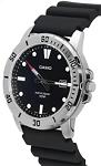 Casio MTP-VD01-1E Men’s Watch | Bold Black Sport Watch