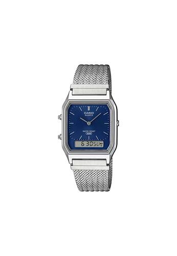Casio AQ-230EM-2ADF Vintage Analog Digital Watch