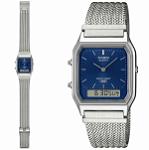 Casio AQ-230EM-2ADF Vintage Analog Digital Watch