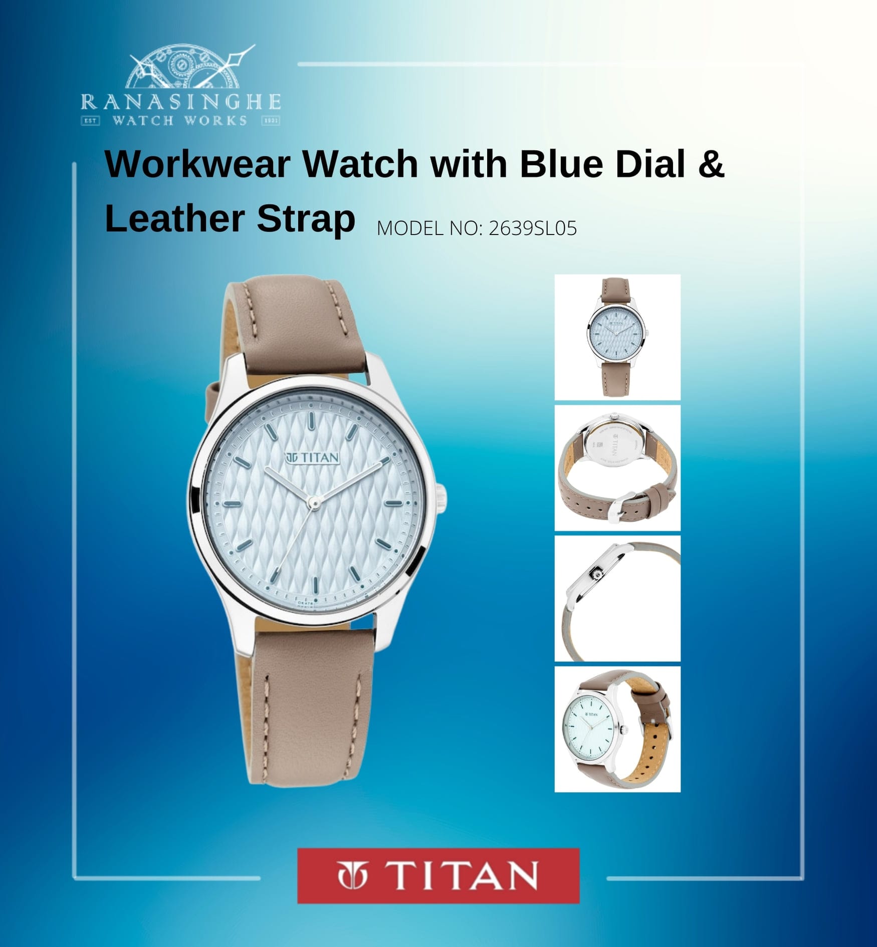 TITAN 2639SL05 Watch | women's watch | wrist watch | watch for gift | watch | ladies watch | girls watch | latest watch | latest girls watch