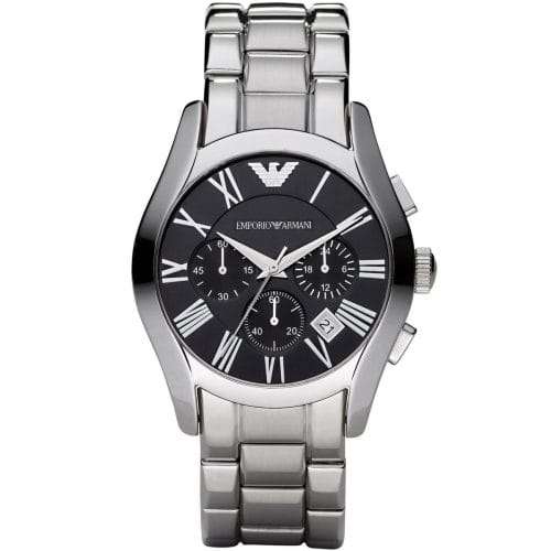 Emporio Armani AR0673 Valente silver men’s chronograph watch