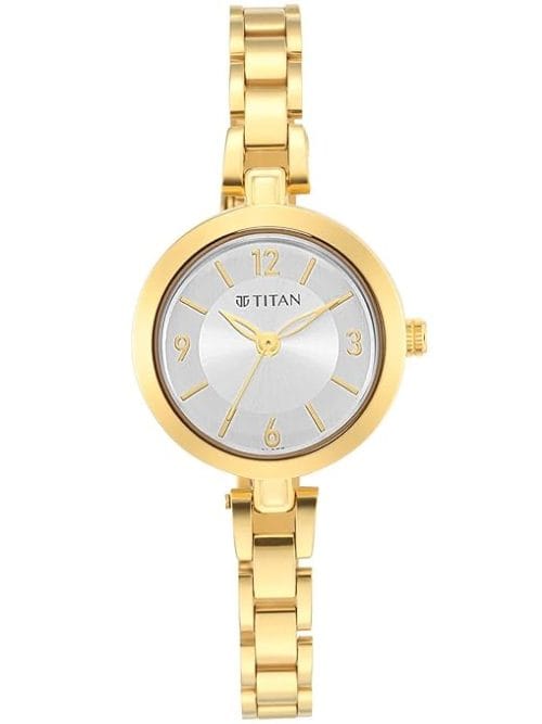 TITAN LADIES GOLD WATCH NP2598YM04
