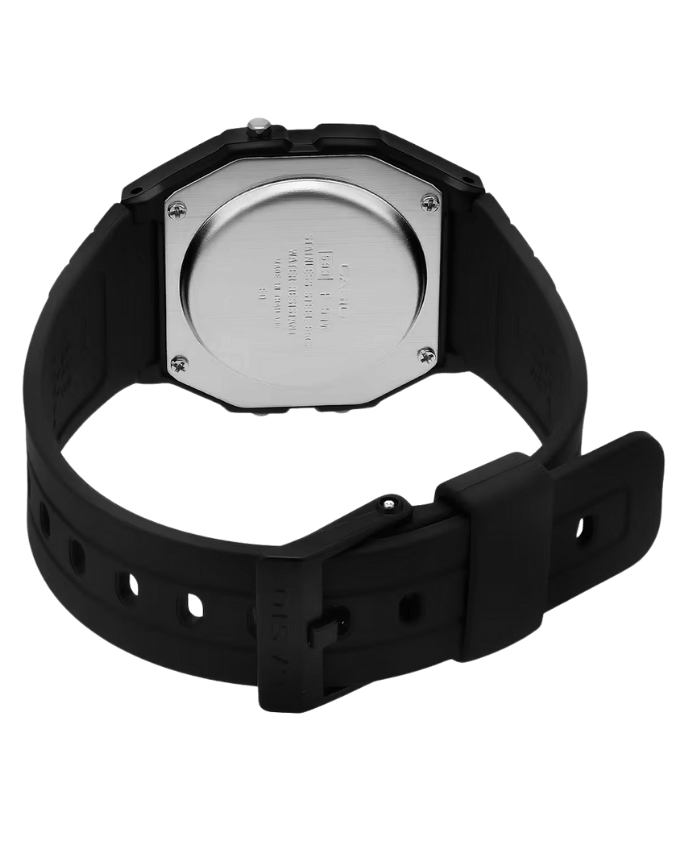 Black Resin Digital Watch