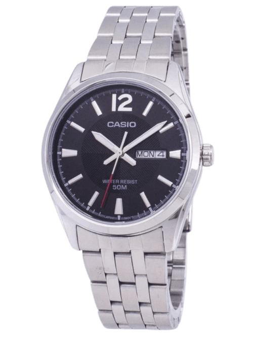 Casio MTP-1335D-1AVDF – Classic Men's Analog Watch with Day-Date Display