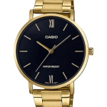 Casio LTP-VT01G-1BUDF Gold-Tone Ladies Watch Front View
