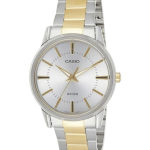 Casio LTP-1303SG-7AVDF two-tone women’s watch with white dial