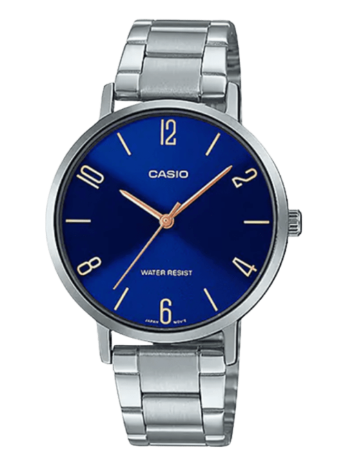 Casio LTP-VT01D-2B2UDF elegant black dial women’s watch