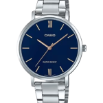 Casio LTP-VT01D-2BUDF elegant blue dial ladies watch
