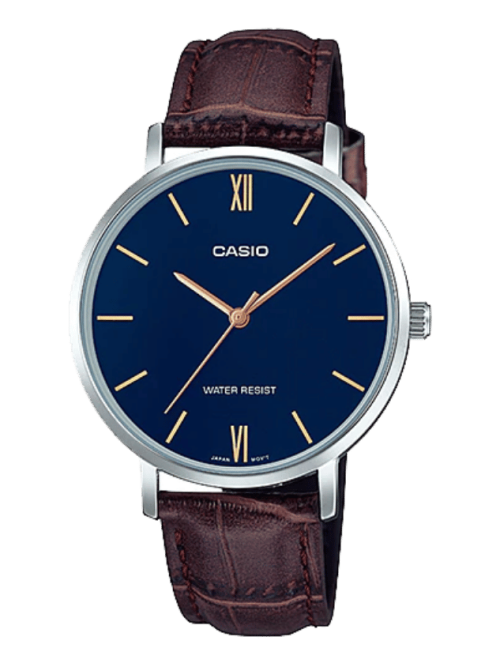Casio LTP-VT01L-2BUDF women’s watch with navy blue dial
