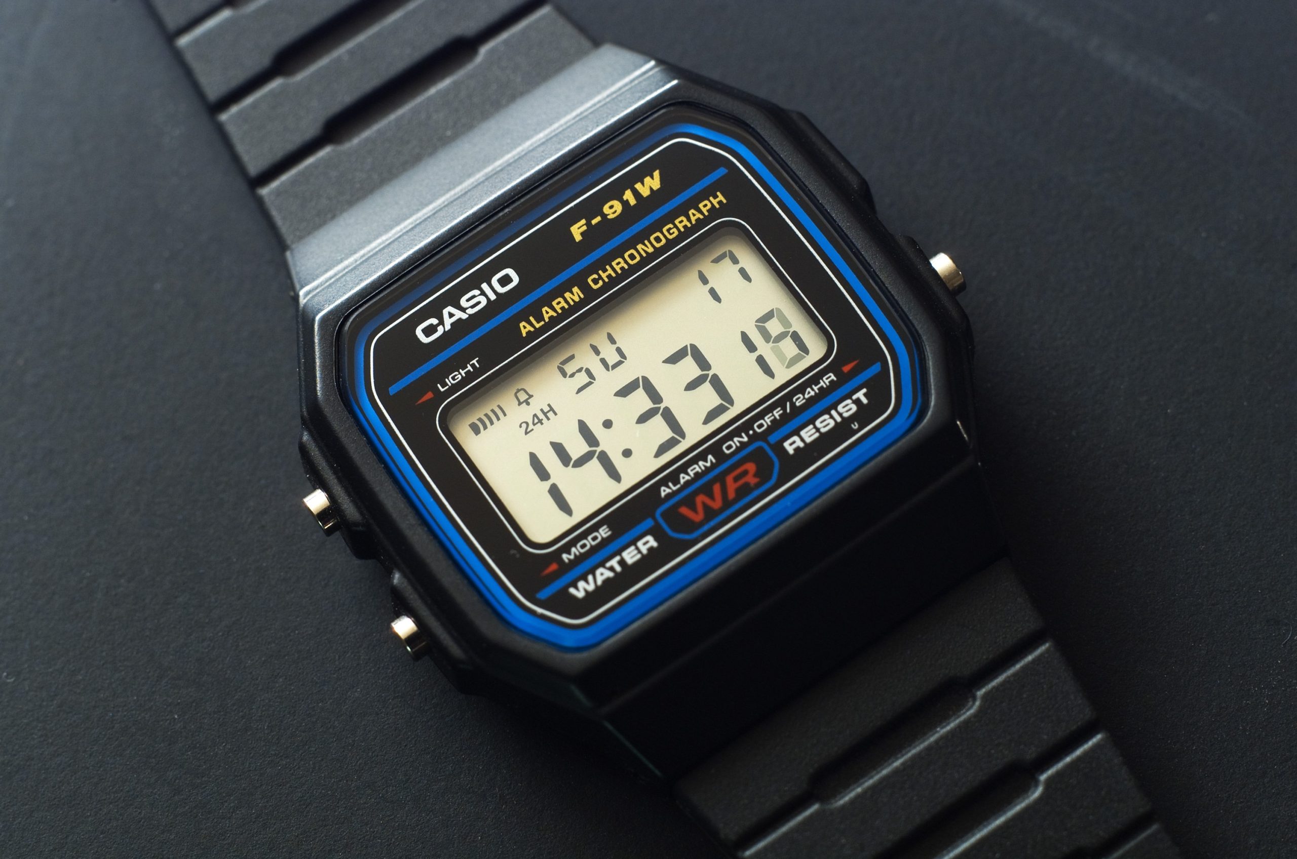 Casio F-91W watch