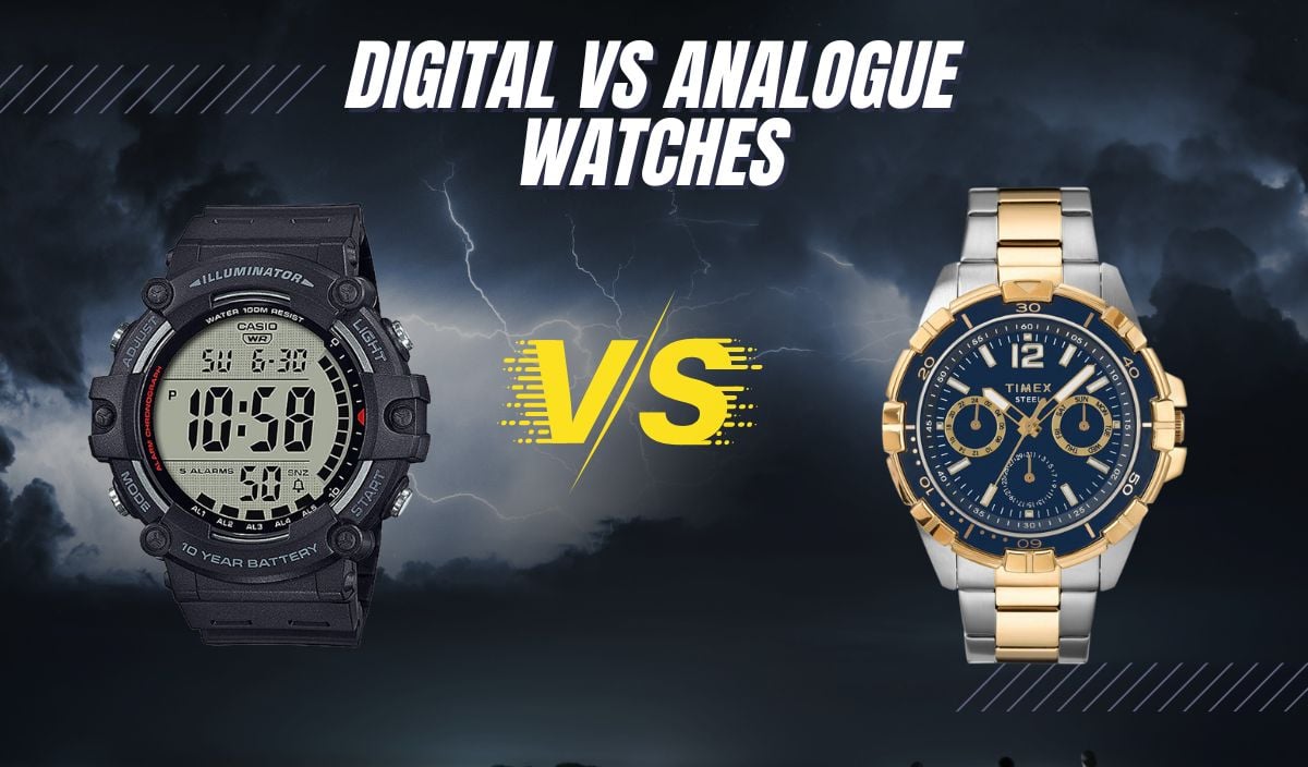 Casio analog watch for women with leather strap
