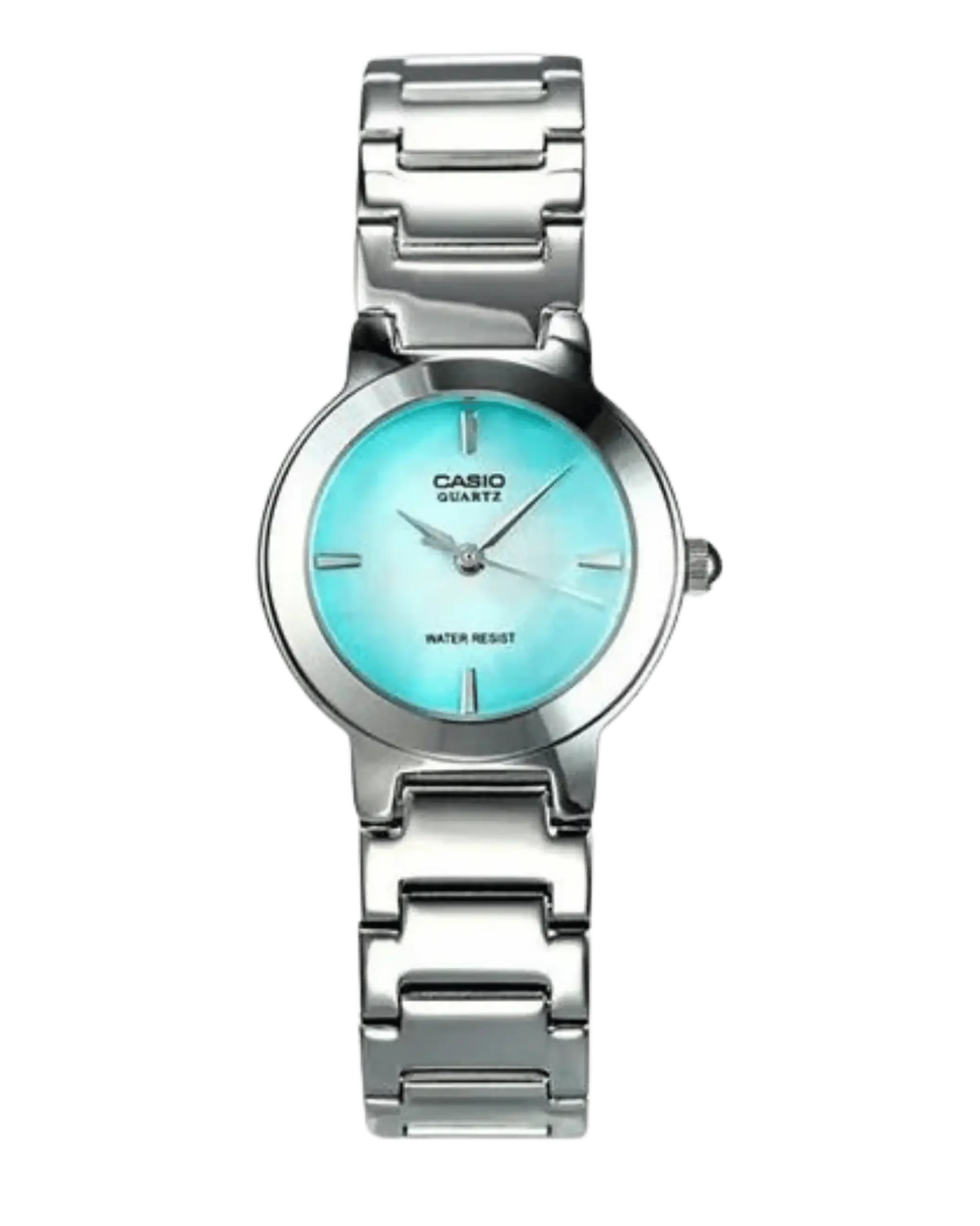 Casio LTP-1191A-3CDF ladies watch with olive green dial