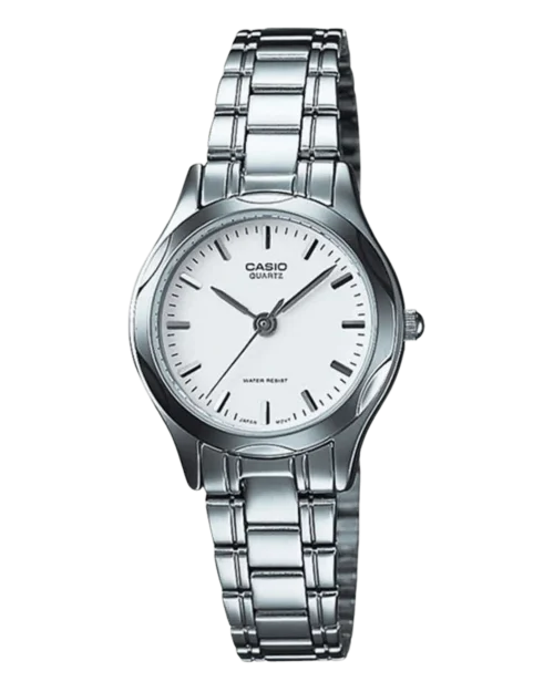 Casio LTP-1275D-7ADF classic ladies’ white dial watch