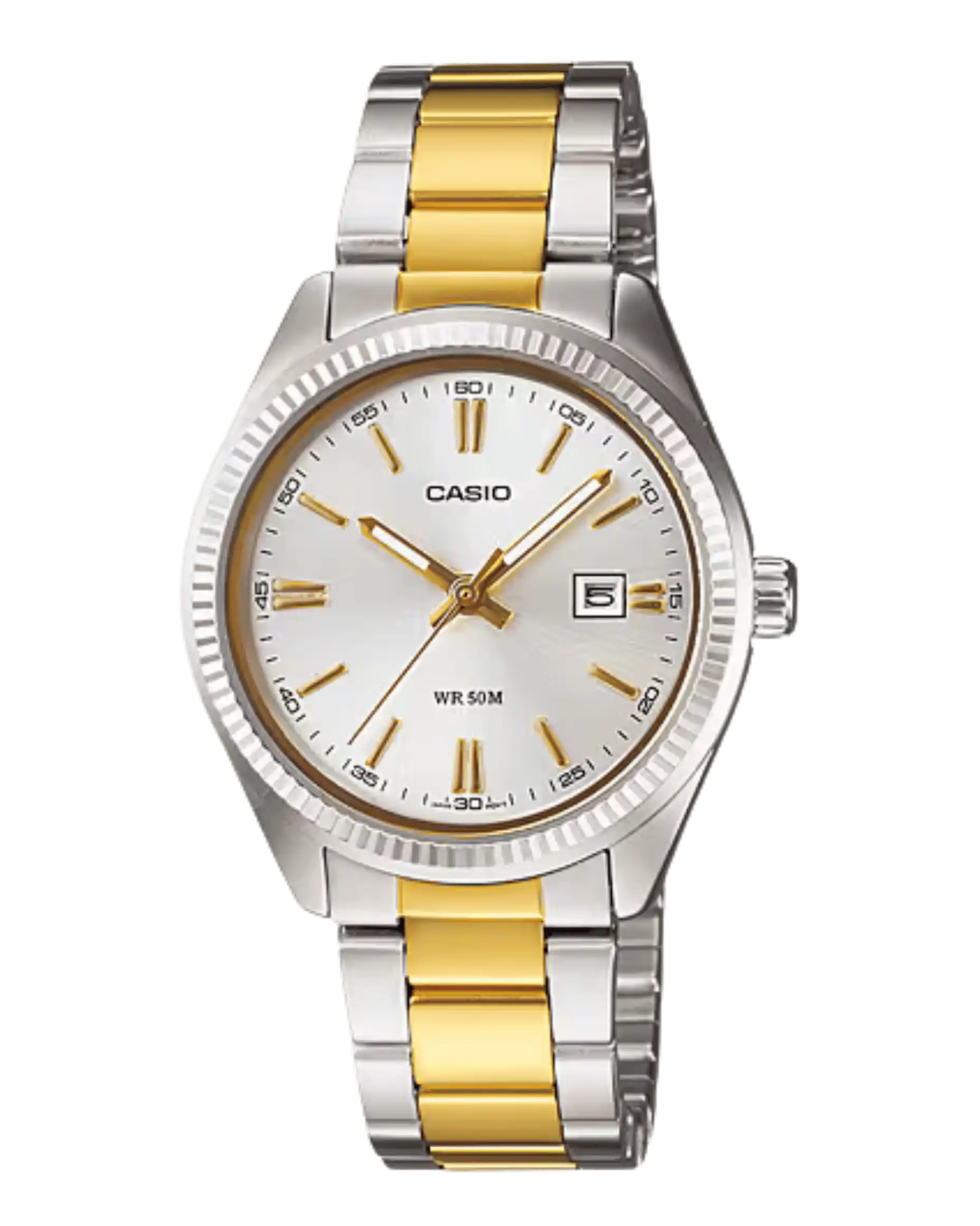Casio LTP-1302AG-7AVDF women’s two-tone stainless steel watch