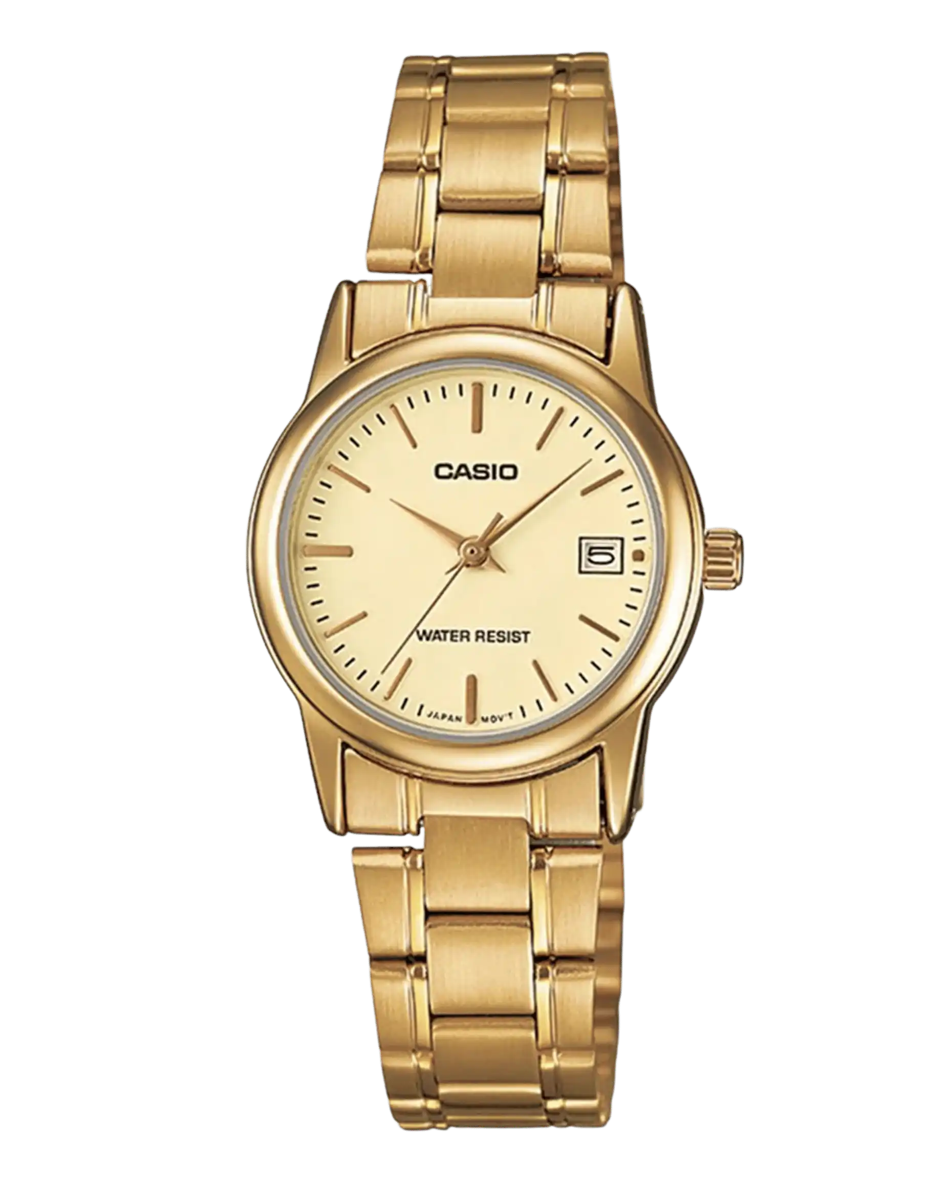 Casio LTP-V002G-9AVDF women’s gold-tone stainless steel watch