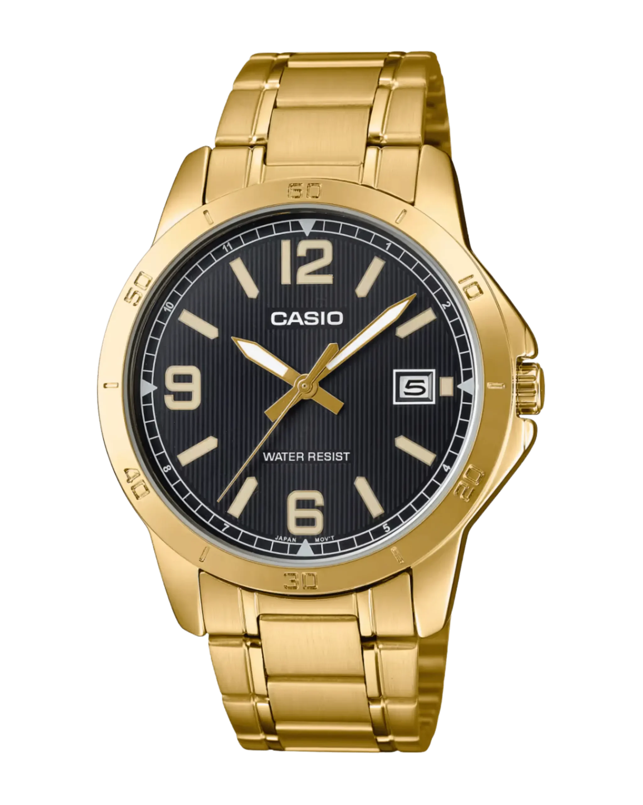 Casio MTP-V004G-1BUDF men’s gold-tone stainless steel watch
