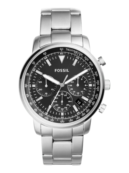 Fossil FS5412 Men’s Chronograph Watch with Leather Strap