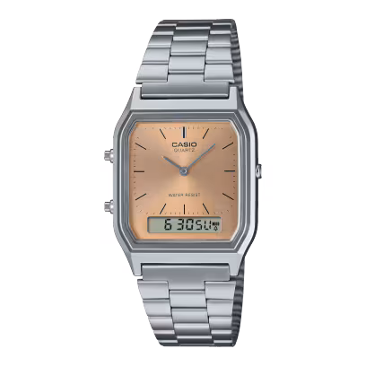 Casio AQ-230A-4AMQYDF Men’s Vintage Watch Red Dial