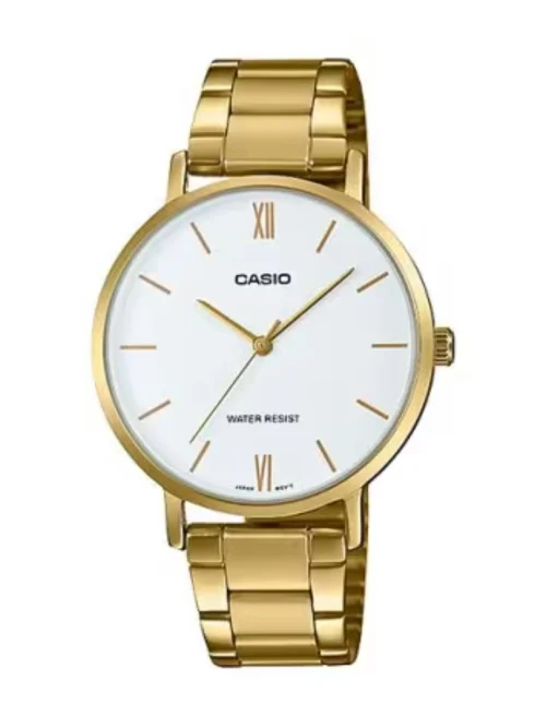 Casio LTP-VT01G-7BUDF Women’s Gold Stainless Steel Watch
