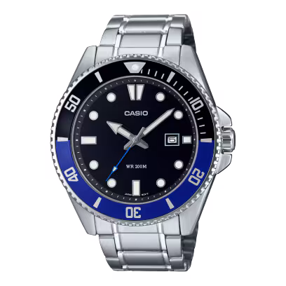 Casio MDV-107D-1A2VDF Men’s Diver Watch with Black Dial