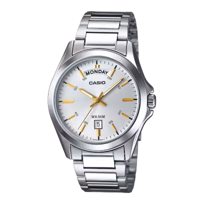 Casio MTP-1370D-7A2VDF Men’s Analog Watch with Silver Dial