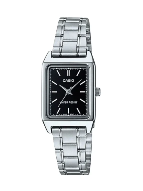 Casio LTP-V007D-1BUDF Women’s Black Dial Stainless Steel Watch