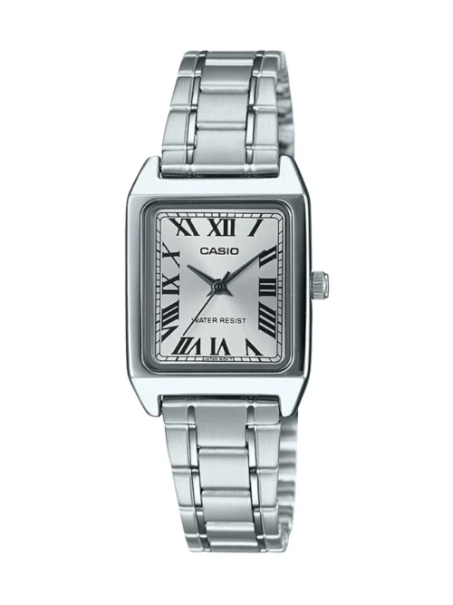 Casio LTP-V007D-7BUDF Women’s White Dial Stainless Steel Watch