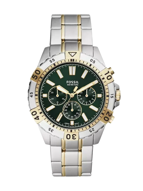 Fossil FS5622 Men’s Neutra Chronograph Watch with Brown Leather Strap