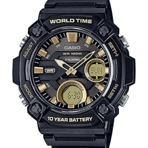 Casio AEQ-120W-9A Men’s Analog Digital Watch